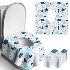 Peyazoco full-coverage toilet seat cover fits 24.6x26 inches for public restrooms