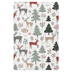 Pfrewn crib sheet 4-way stretch fabric maintains smooth surface with less wrinkling.