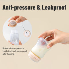 Phanpy bottle is freezer friendly to preserve milk during freezing.
