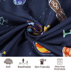 PHF Soft Bassinet Sheet Stars Pattern breathable fabric prevents overheating