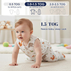 PHF two-way zipper design enables easy diaper changes.