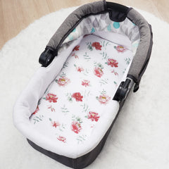 PHF Universal Fit bassinet sheets demonstrate compatible shapes and secure coverage.