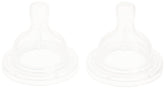 Philips Avent anti-colic nipple with two holes for controlled milk flow.