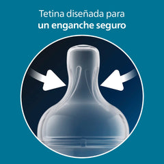 Philips Avent bottle brush curved head cleans rounded edges easily