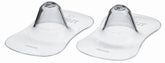 Philips AVENT small nipple protector pack close-up showing two protectors for sore-nipple relief