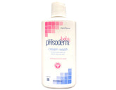 Phisoderm Baby Cream Wash bottle front showing gentle cleansing for delicate skin