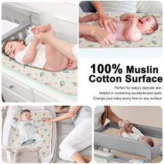 PHOEBUS BABY changing pad dimensions 19.7x25.6 inches for crib or car seat use