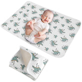 PHOEBUS BABY changing pad front-top-muslin for gentle skin contact during diaper changes.