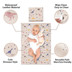 PHOEBUS BABY foldable travel changing pad compact for on-the-go use.