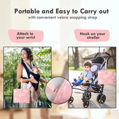PHOEBUS BABY changing pad with wrist strap for easy carrying