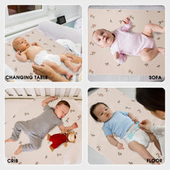 PHOEBUS BABY changing mat Branch on bed for convenient diaper changes