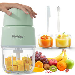 Phydge baby food maker 8-blades deliver smooth purees quickly for busy mornings.