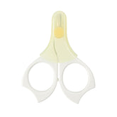 Pigeon baby nail scissors rounded tip for safe infant grooming.