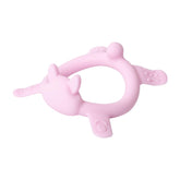 Pigeon pink rabbit teether 3m+ easy grasping and soothing gums