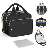 PIIOSER Breastmilk Cooler Bag front pouches organize wearable pumps for on-the-go feeds