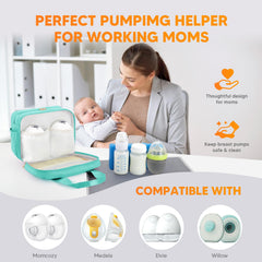 PIIOSER wearable-pump-front-pocket shows secure pump storage on the go