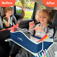 PILLANI Kids Travel Tray erasable drawing platform fuels creative play