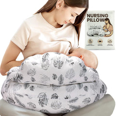 PILLANI nursing pillow front view demonstrating ergonomic support for comfortable feeding