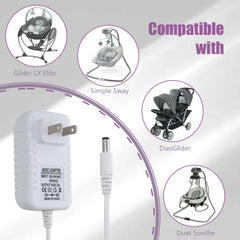 Pinkind cord with smart IC protection ensures safe operation.