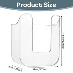 Piriuuo Wipes Dispenser rectangular opening aids quick, damage-free wipes access