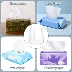 Piriuuo Wipes Dispenser made of rust-proof plastic for long-lasting bathroom use