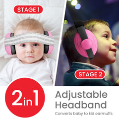 PLANTURECO adjustable headbands show slim and standard fits for growing kids