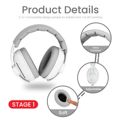 PLANTURECO lightweight headphones showcase travel-friendly design for busy families.