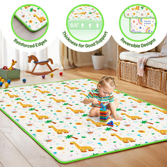 PLASKIDY play mat non slip surface supports stable, safe movement.