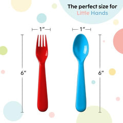 PLASKIDY dishwasher-safe flatware designed for busy families.