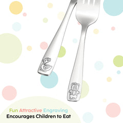 PLASKIDY lightweight utensils ideal for small hands and easy grip.