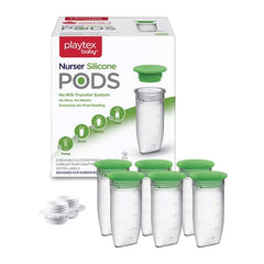 Playtex Baby Nurser PODS 4oz six-pack ready for easy pumping and on-the-go storage