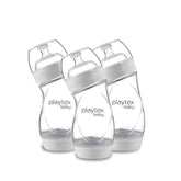 Playtex Baby Ventaire bottle vent reduces air intake for calmer feeding sessions.