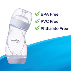 Playtex Baby Ventaire Naturalatch nipple helps latch and easy bottle switching.