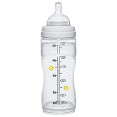 Playtex bottle holder in use highlights convenient drop-in system for busy caregivers