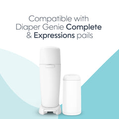270-count refill rolls ensuring long-lasting diaper bags.