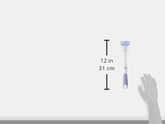 Playtex SmartSpace bottle brush handle ergonomic design supports comfortable cleaning.