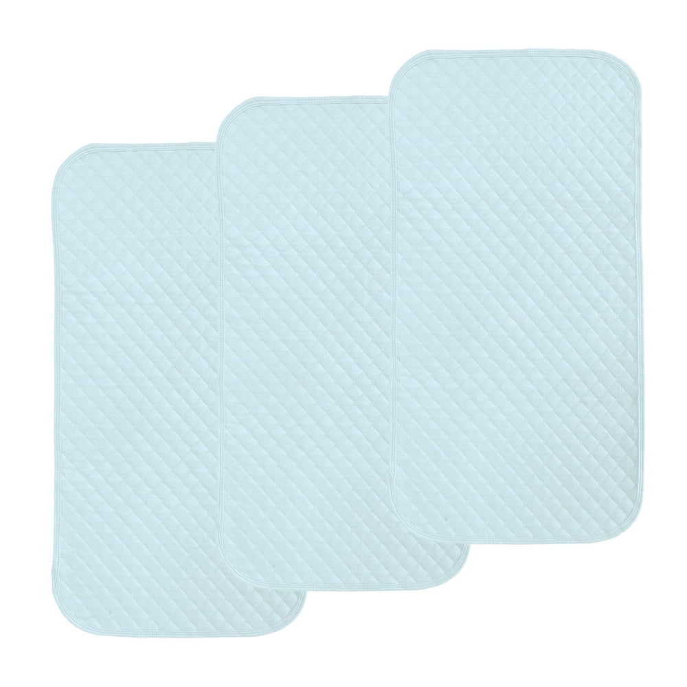 Pleasant Boulevard changing pad blue on-the-go surface for easy diaper changes