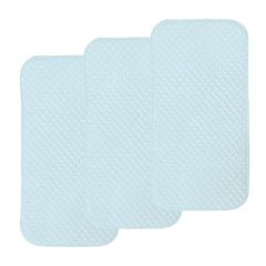 Pleasant Boulevard changing pad blue on-the-go surface for easy diaper changes
