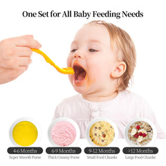 Plodon baby food maker 8 blades demonstrate efficient blending for smooth purees