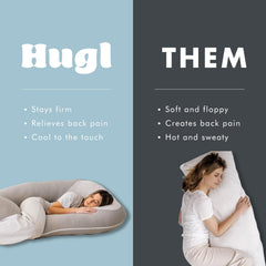 Plufl Hugl adjustable shoulder-relief system for personalized comfort