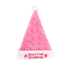 PLUSHIBLE baby blue embroidered stocking option for gender-neutral décor