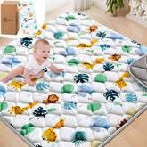 PLUUSHUU baby play mat folded compact for on-the-go use