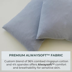 Pobibaby 2-pack pillowcase design highlights two complementary patterns for easy mix-and-match