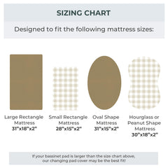 Pobibaby bassinet sheets two-design-patterns—easy nursery styling options.