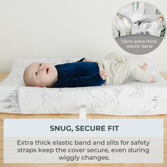 PobiBaby soft cotton blend fabric highlights durability and gentle touch.