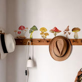 PONIIIEU mushroom wall stickers nursery collection for playful walls and easy removable decor.