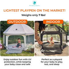 POP N GO PLAYPEN lavender assembly ease enables quick setup