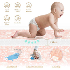 PopsyKosy waterproof play mat surface easy to wipe clean