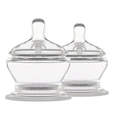PopYum Stage 3 fast flow nipples in a 2-pack for babies 6+ months.