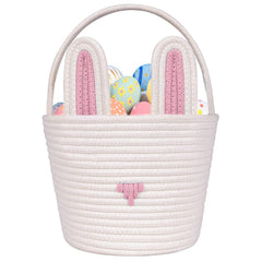 Poschnor Easter basket bunny design adds festive charm to egg hunts and décor.
